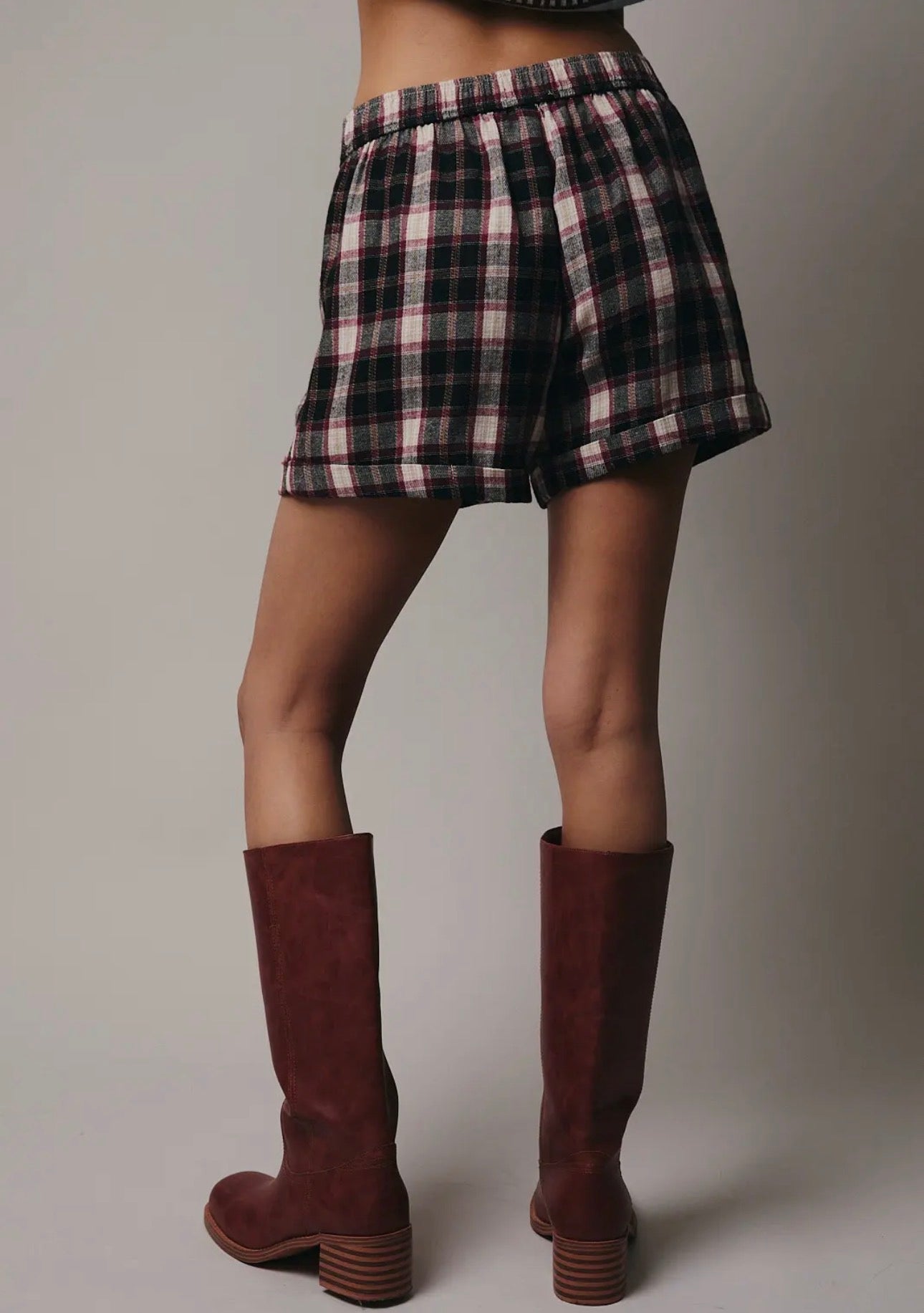 Plaid Boxer Shorts