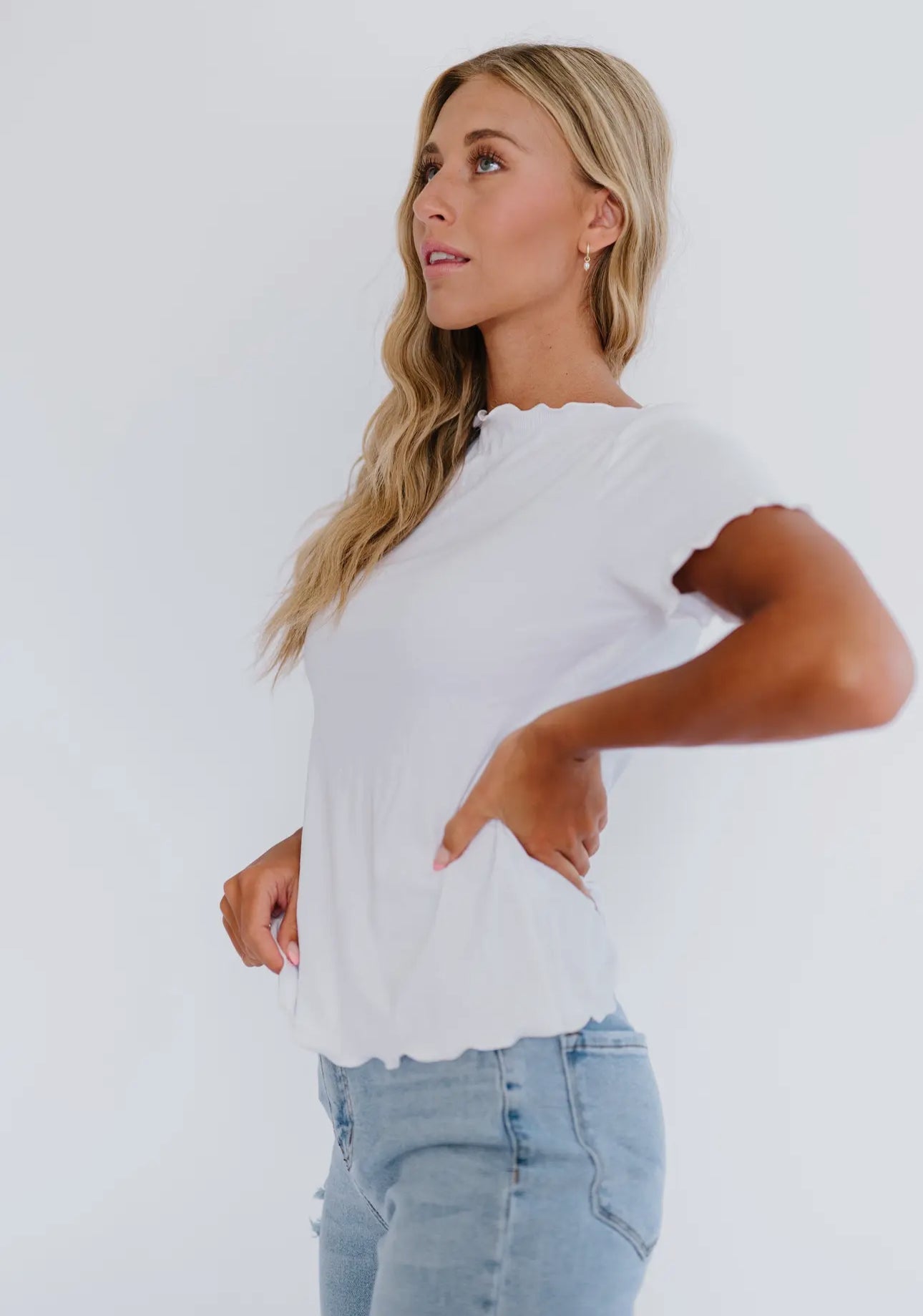 Karli Top in White