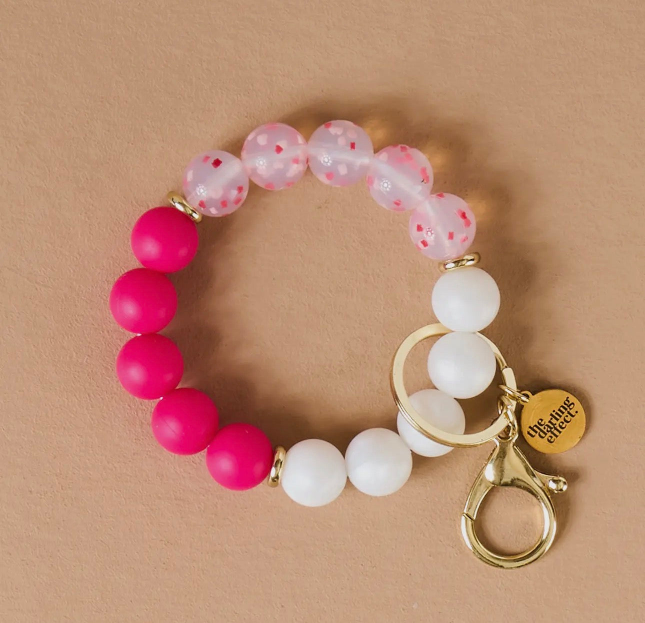 Hands-Free Keychain Wristlet-Be Mine