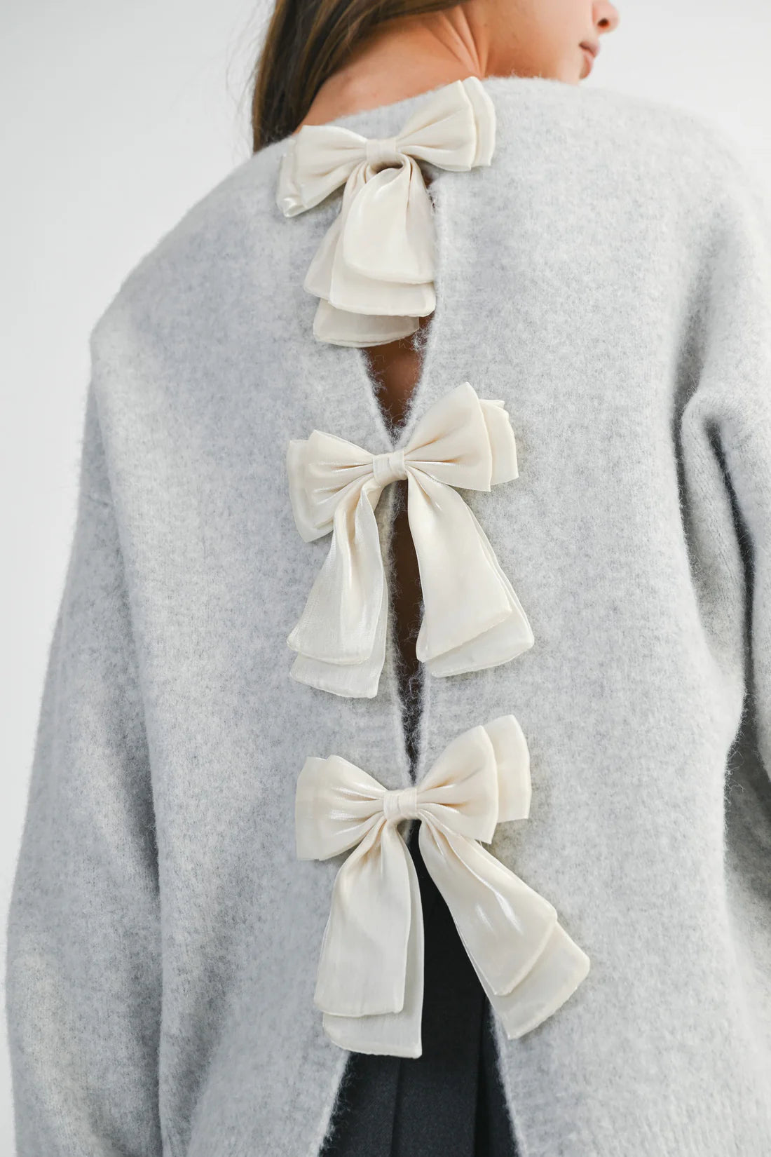 Amelia Bow Knit Sweater