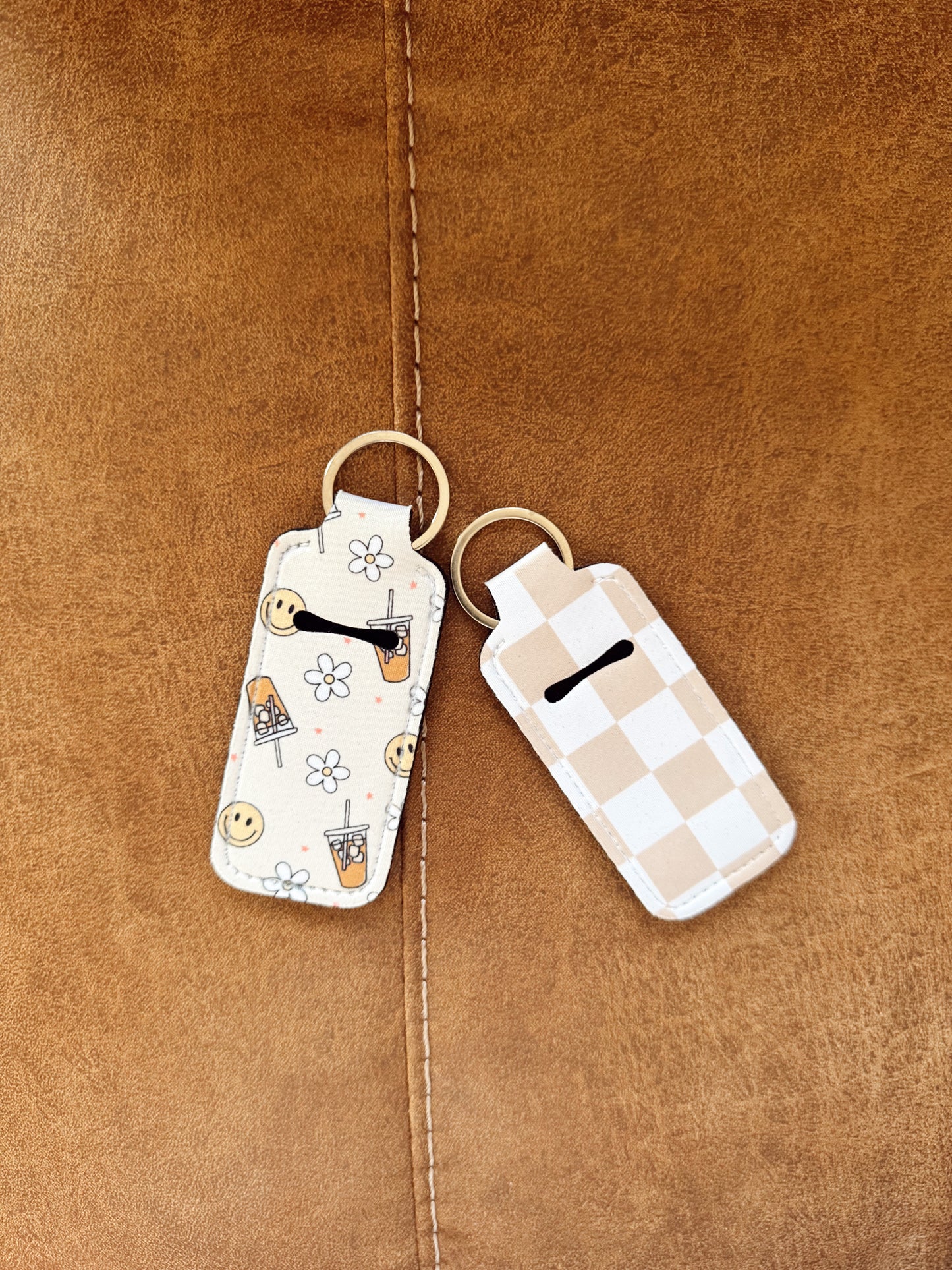 Chapstick Holder Keychain