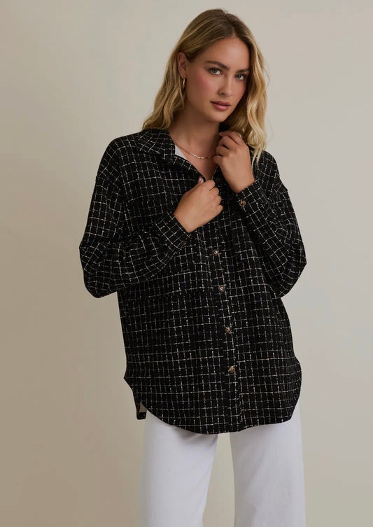 Long Sleeve Button Down Jacket