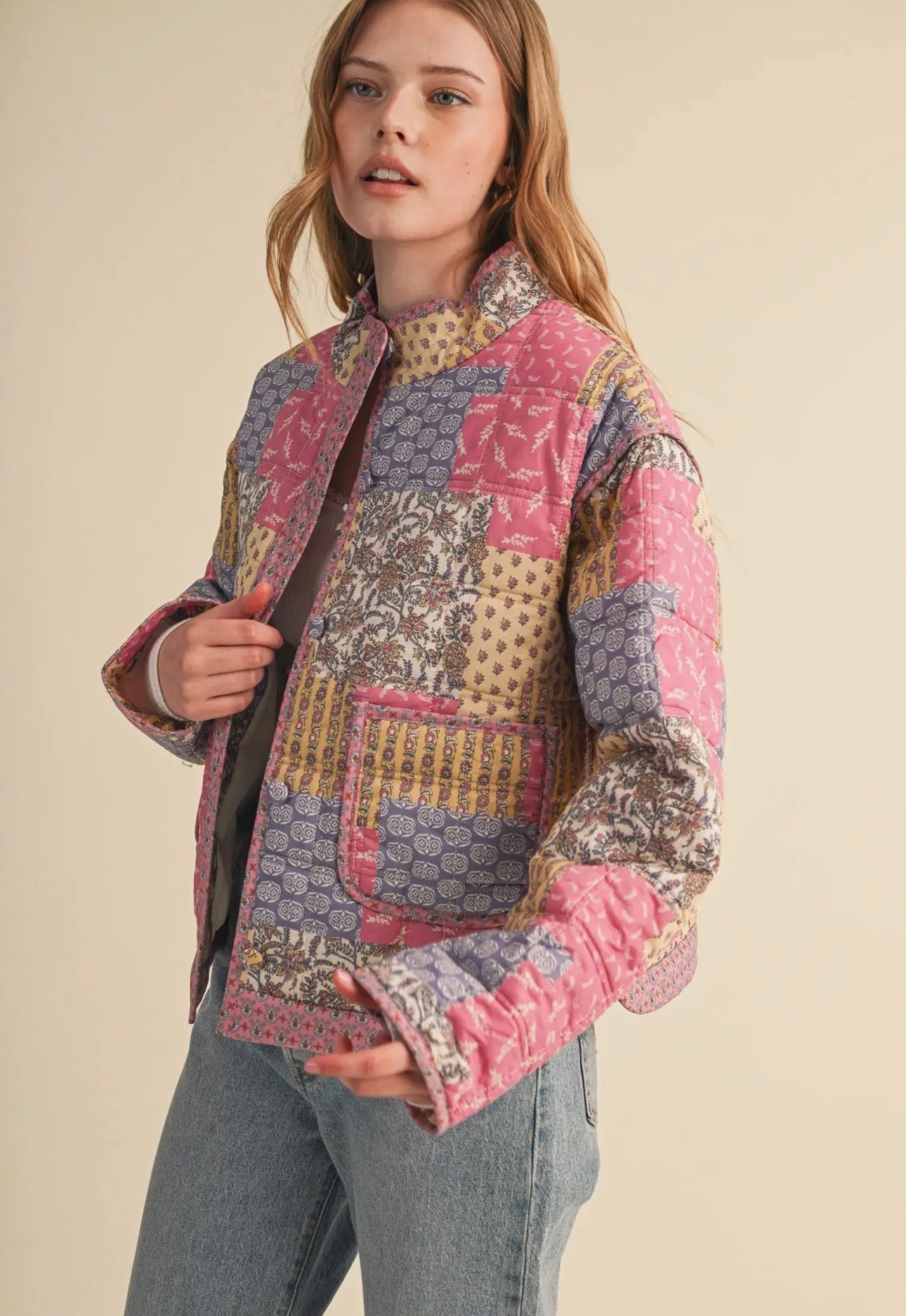 Heirloom Patchwork Quilted Jacket
