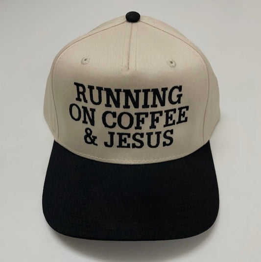 Running On Coffee and Jesus Hat