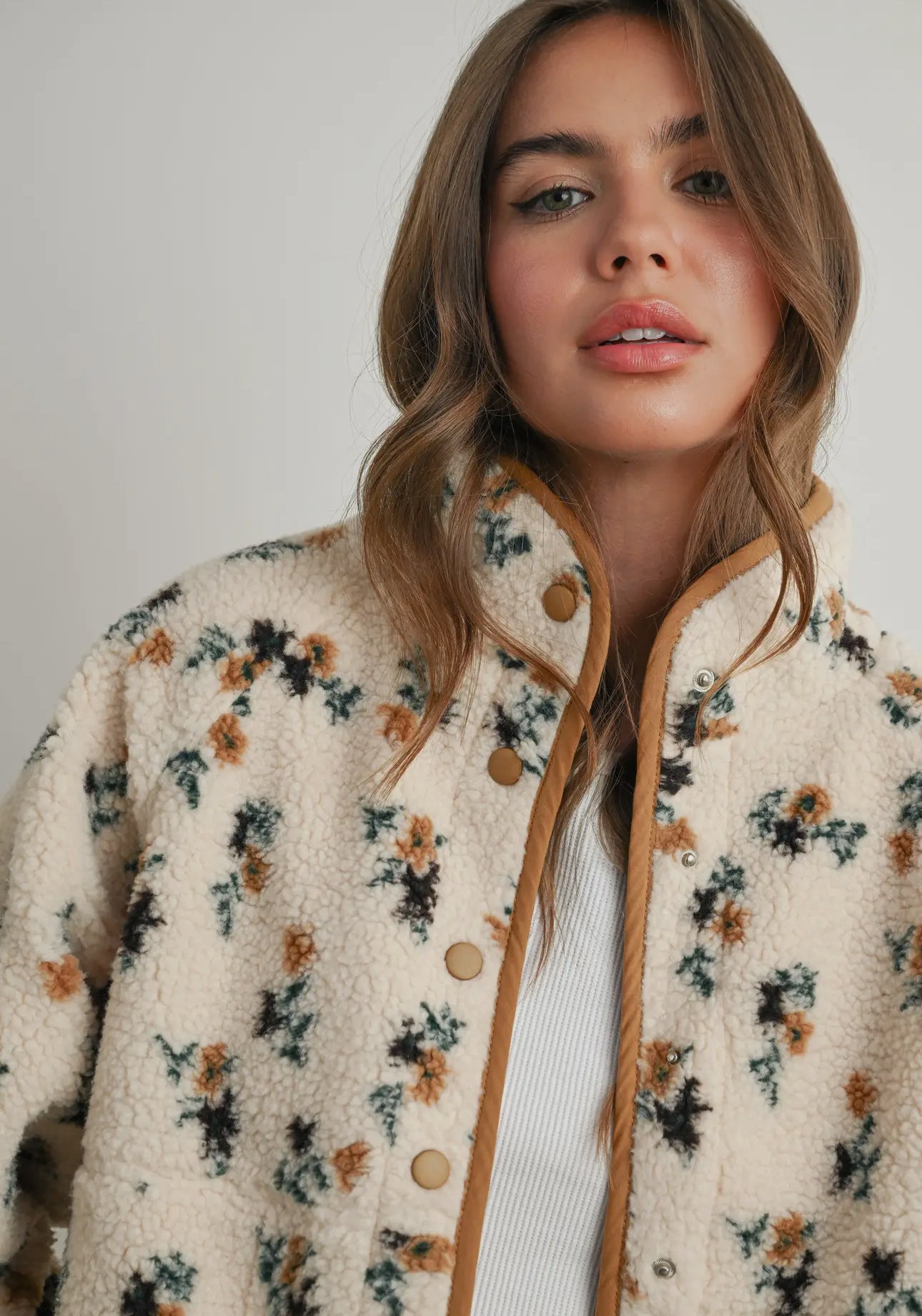 Cousins Floral Fleece Jacket Preorder 9/13