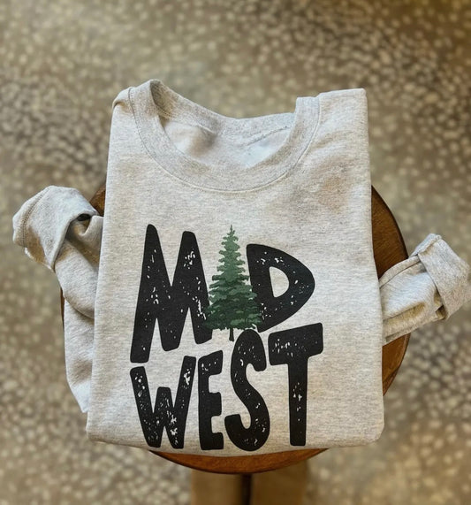 Midwest Pine Tree Sweatshirt