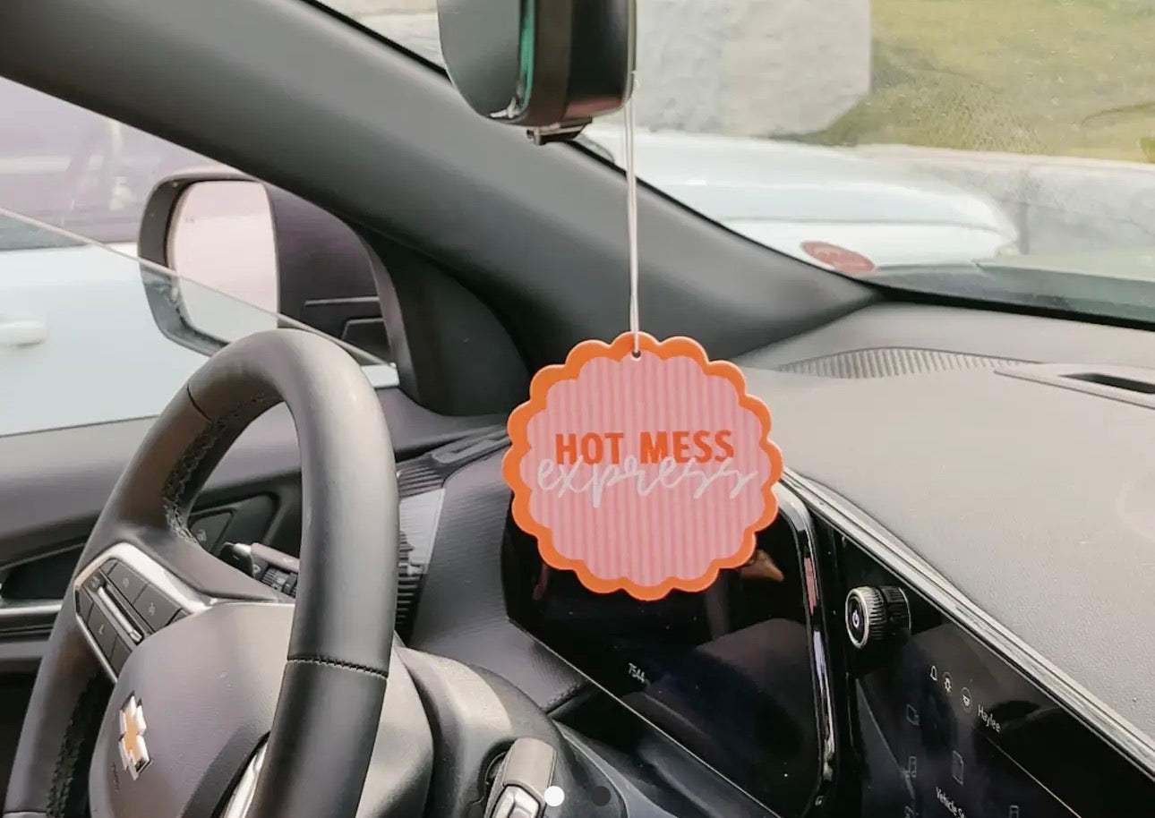 Sweet Ride Car Air Freshener-Hot
Mess Express