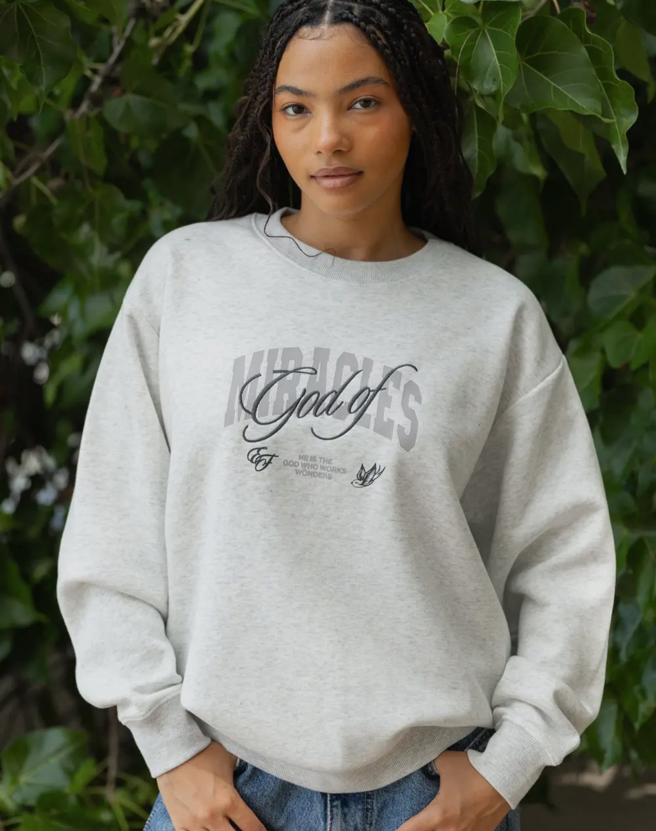 God of Miracles Crewneck