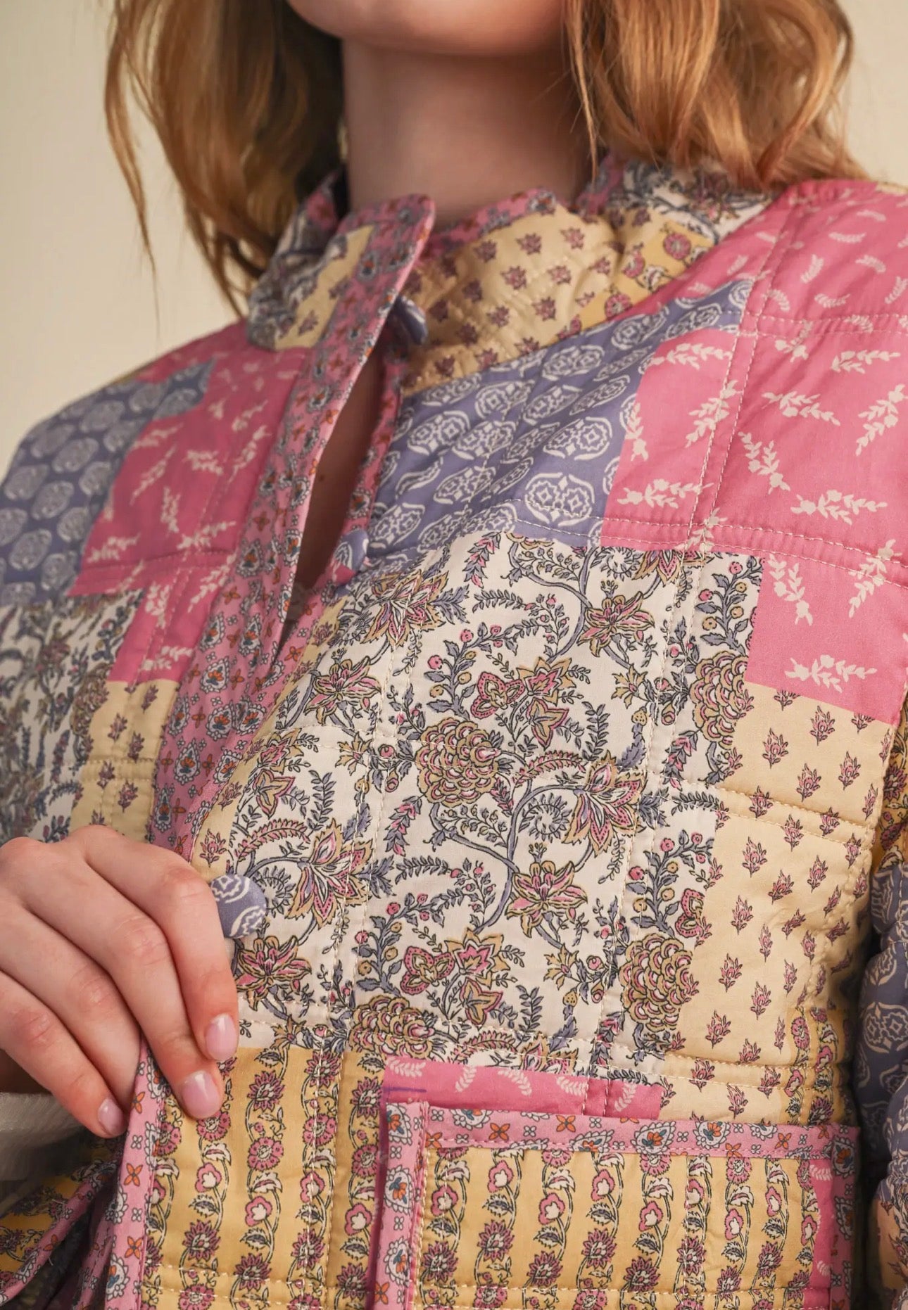 Heirloom Patchwork Quilted Jacket