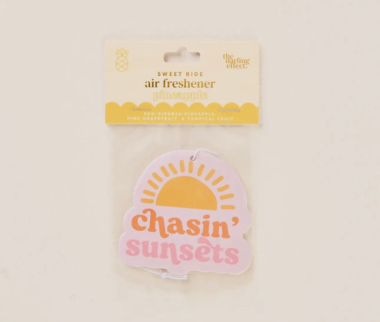 Sweet Ride Car Air Freshener-Chasin' Sunsets