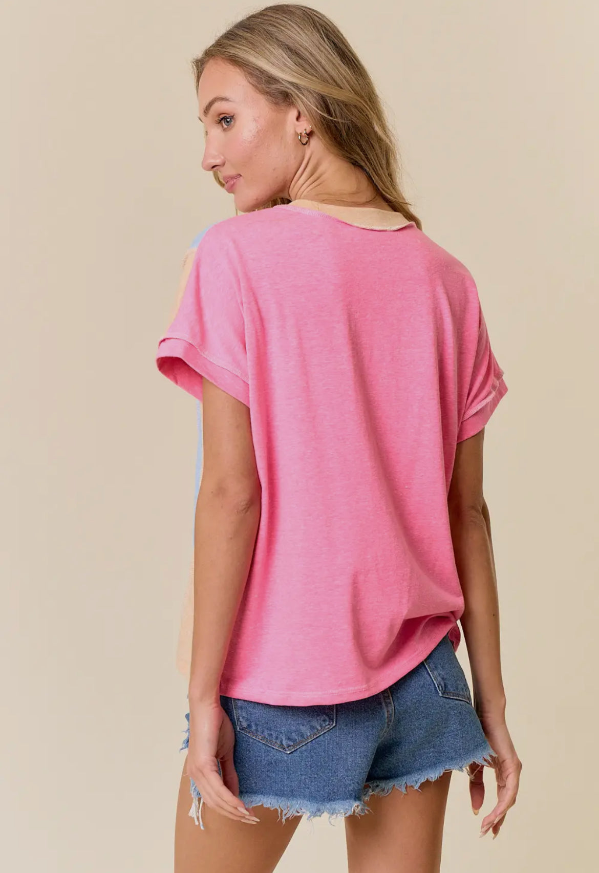 Playful Pastel Top