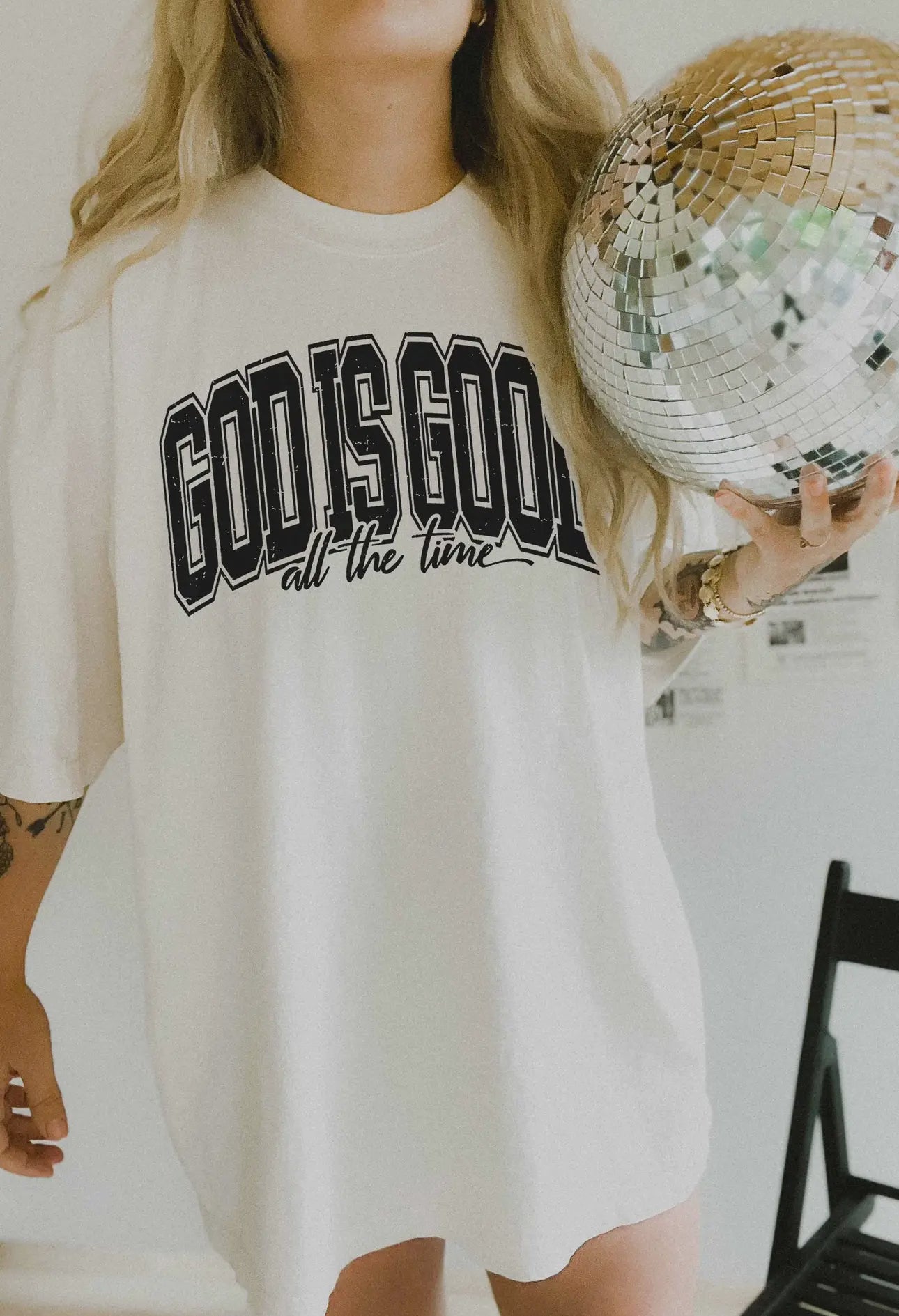 God Is Good All the Time
Oversized Graphic Tee