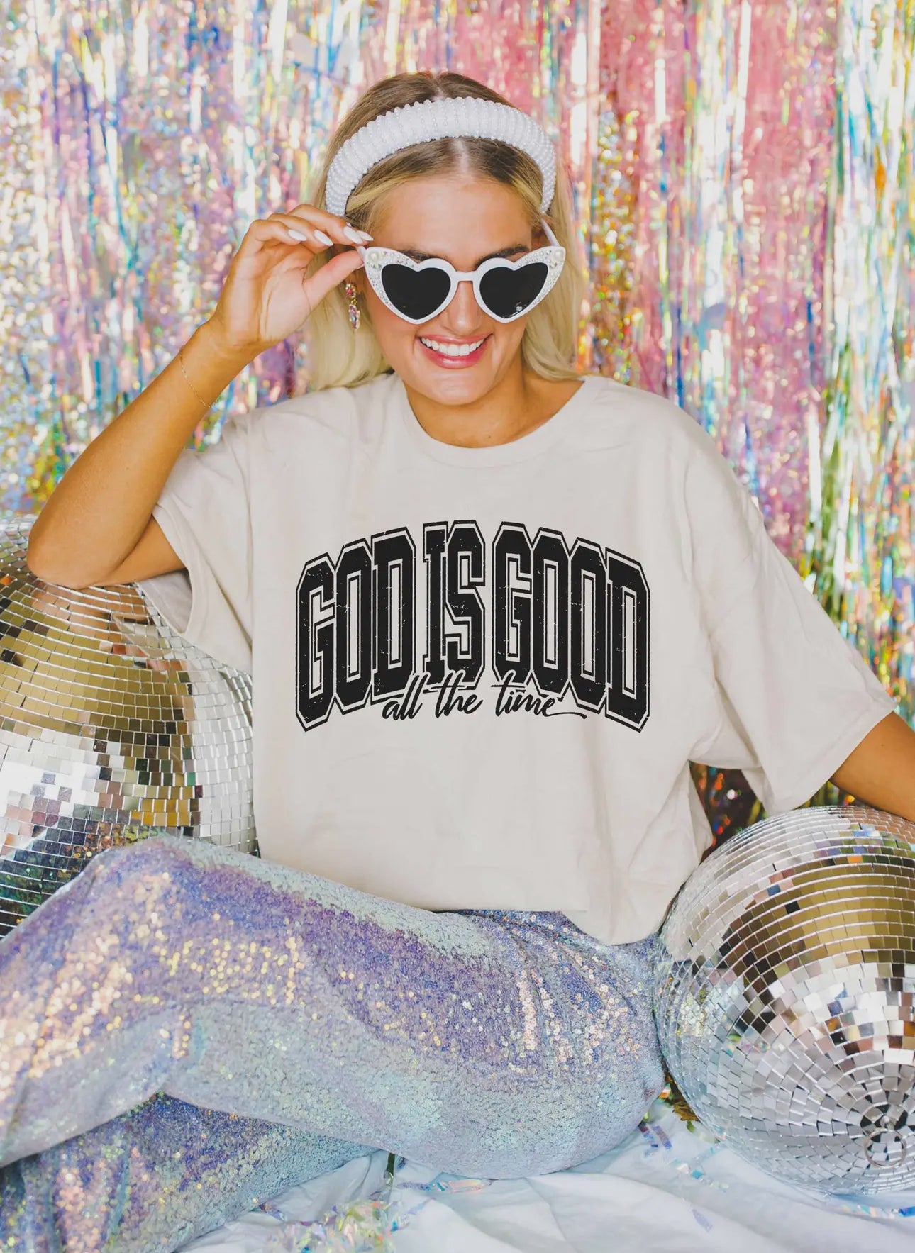 God Is Good All the Time
Oversized Graphic Tee