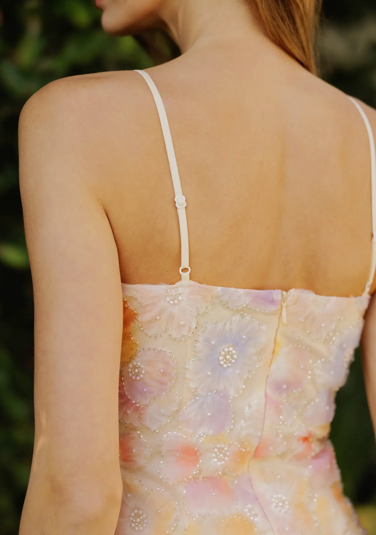Wren Colorful Embellished Floral Mini Dress