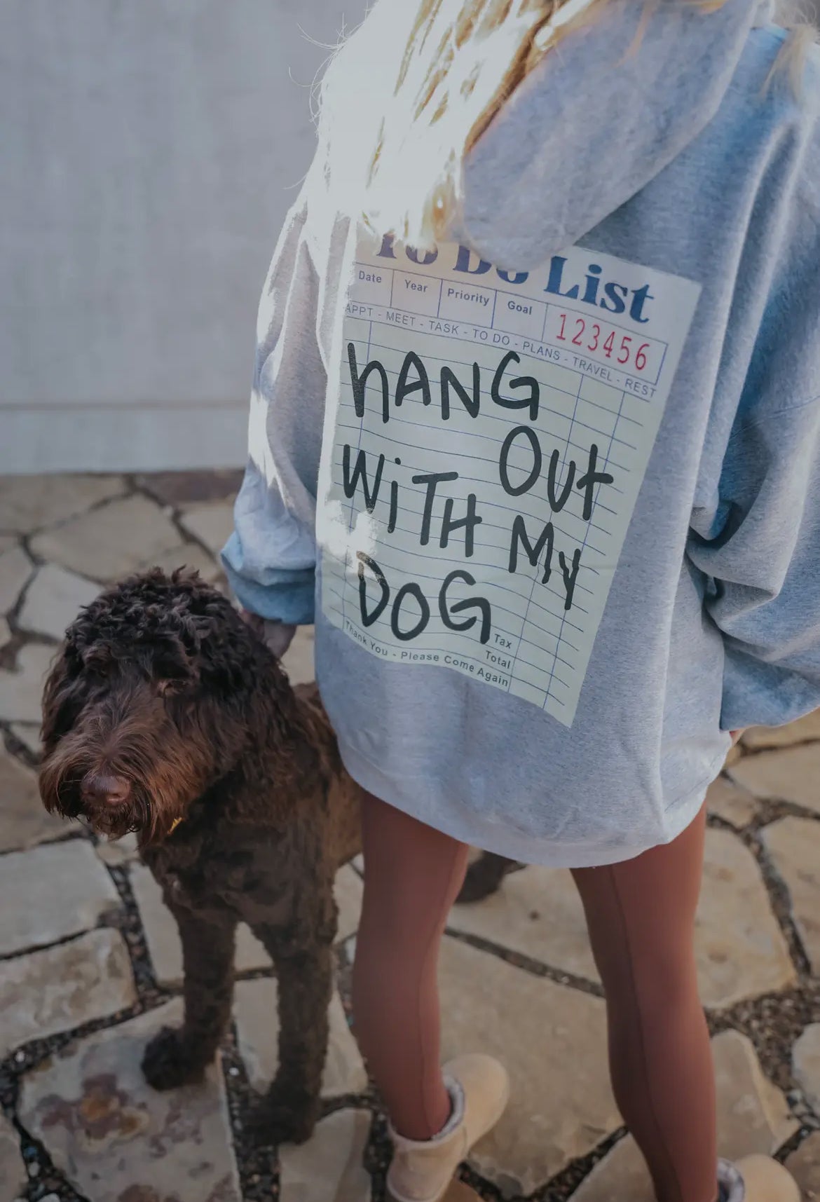 Hangout With My Dog Hoodie