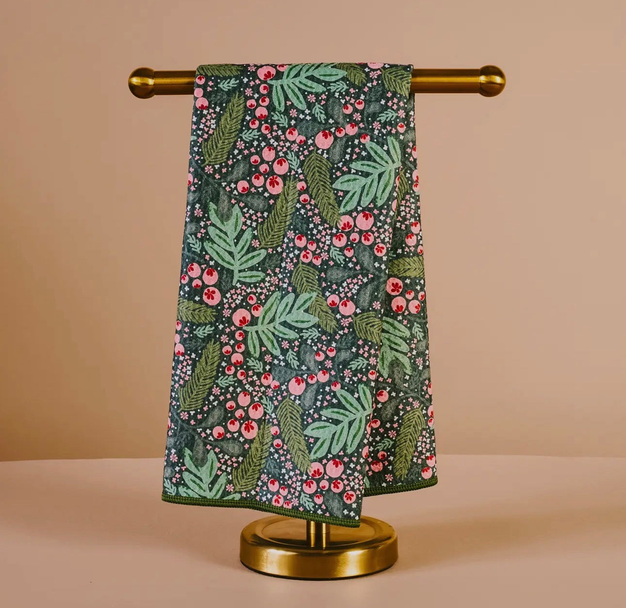 Waffle Tea Towel-Jolly Spring