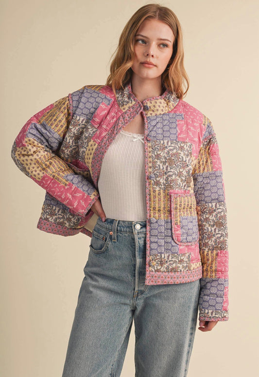Heirloom Patchwork Quilted Jacket