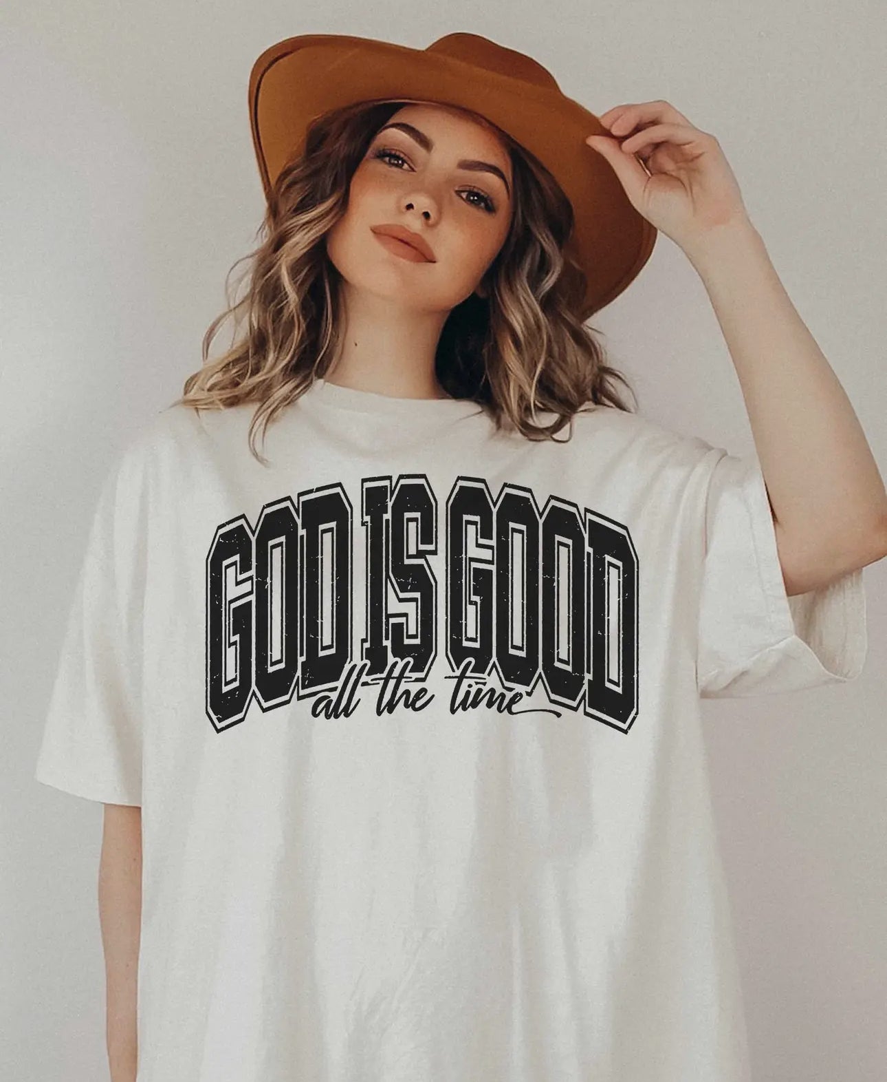 God Is Good All the Time
Oversized Graphic Tee