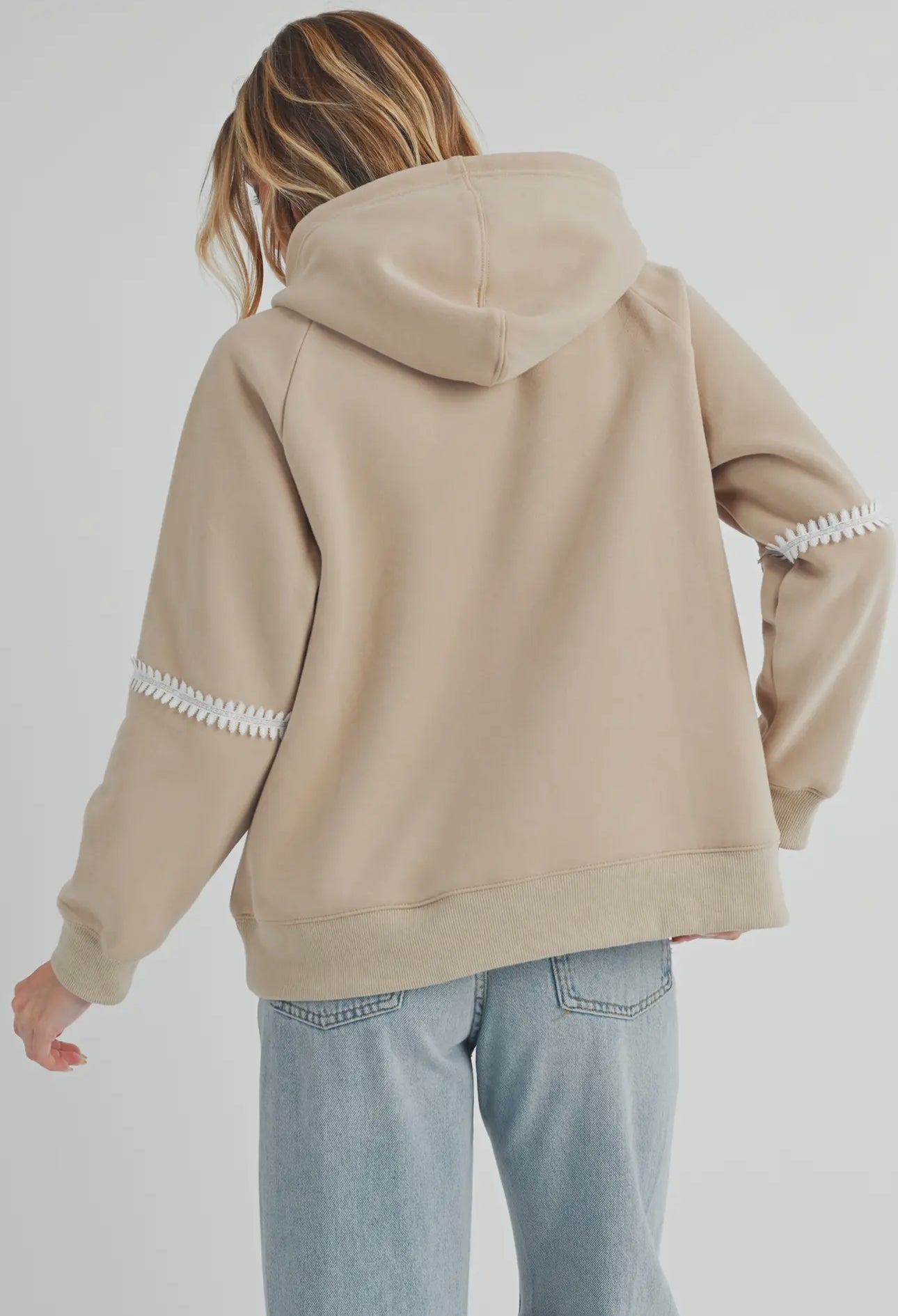 JoJo | Taupe Hoodie