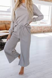 Alex Textured Long Sleeve Set